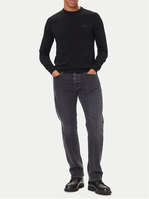 Maglione in misto seta GUESS | M5YR26Z0122/JBLK